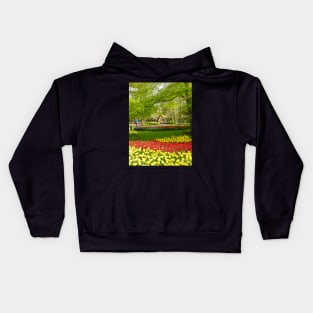 Keukenhof Tulip Festival, Holland Kids Hoodie